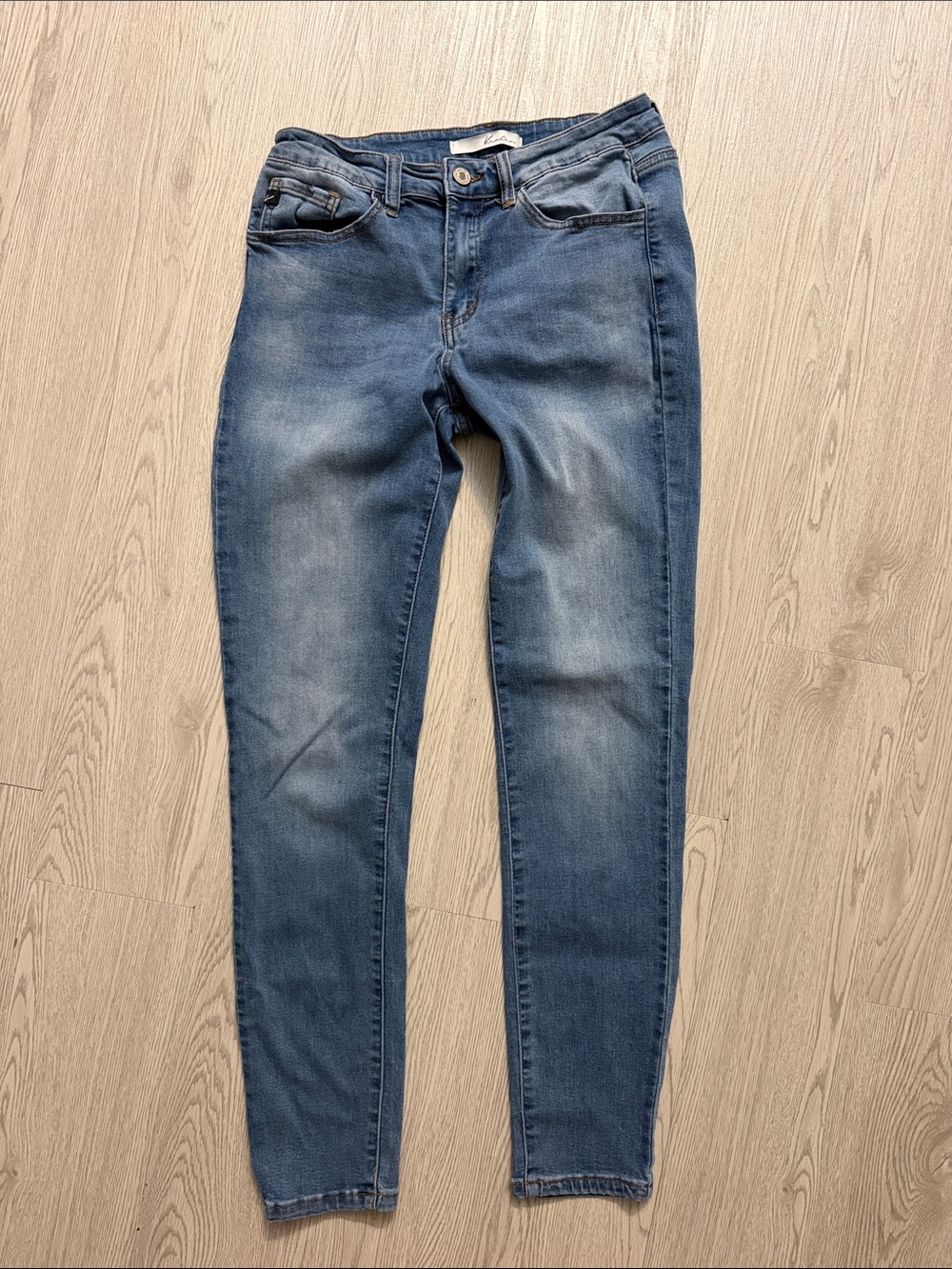 KanCan Faded Blue Skinny Jeans